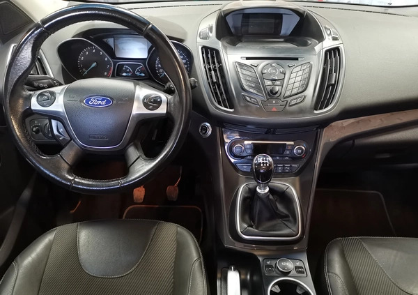 Ford Kuga cena 48400 przebieg: 134000, rok produkcji 2014 z Skarszewy małe 497